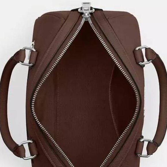 New Coach Rowan mini Satchel In Brown/Maple - Picture 8 of 9